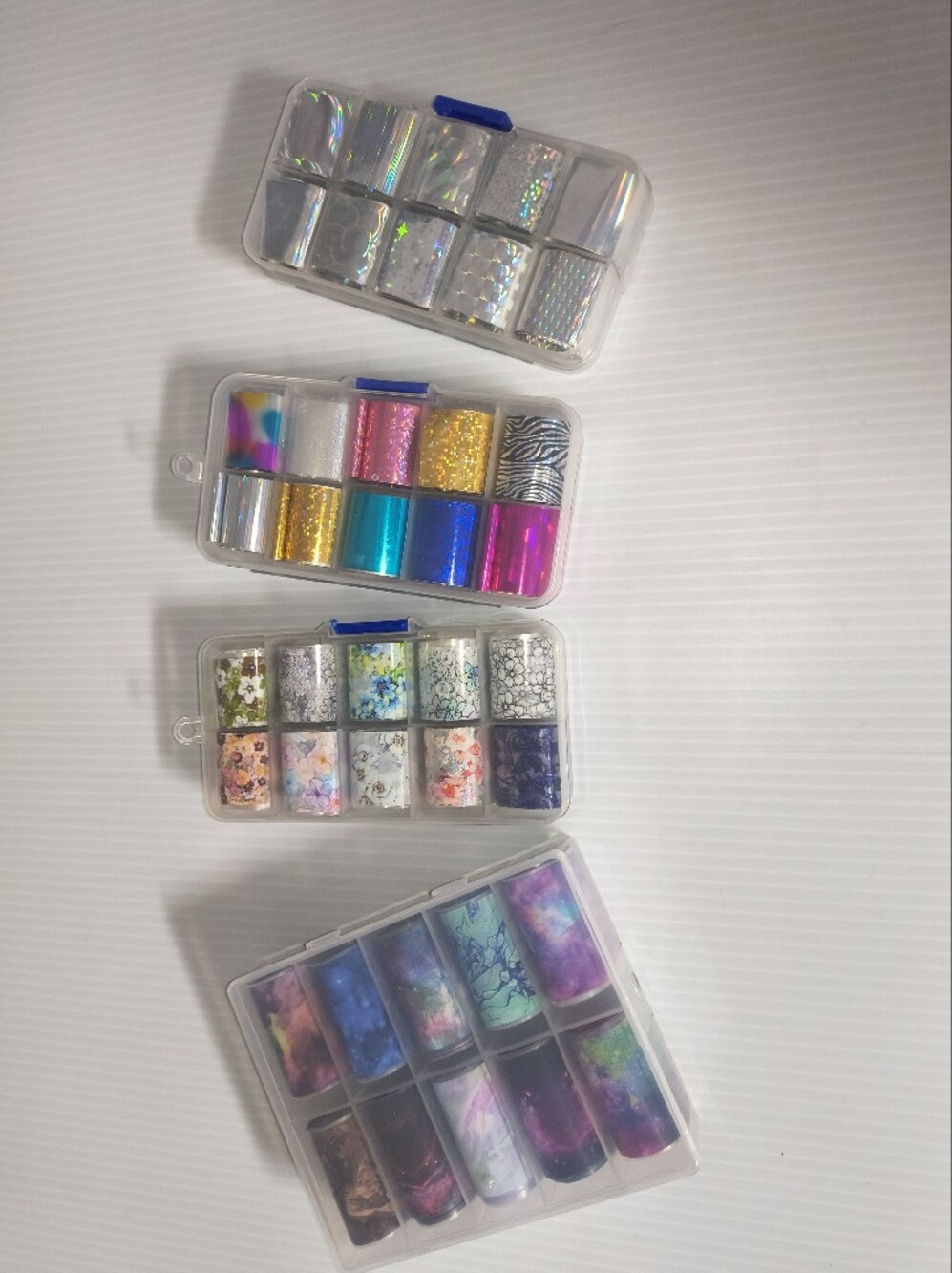 Nail Art Transfer Foil 4 Sets Bundle Deal!